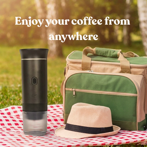 Your barista-quality espresso. Anywhere. No outlet required.