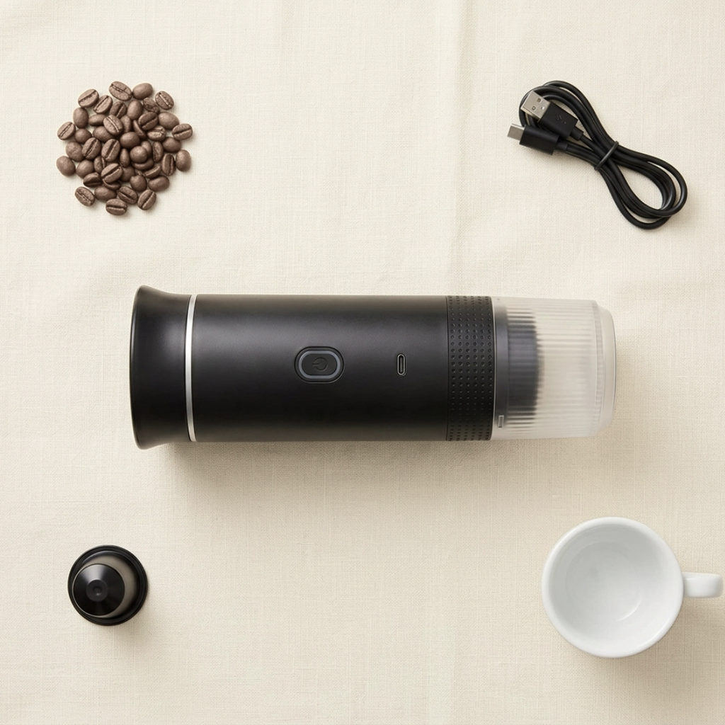 Your barista-quality espresso. Anywhere. No outlet required.